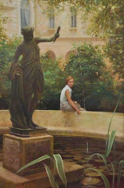 Фонтана художник