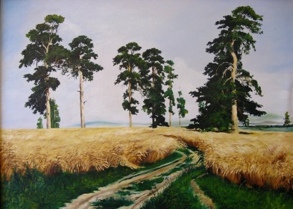 Иван Иванович Шишкин рожь в музее