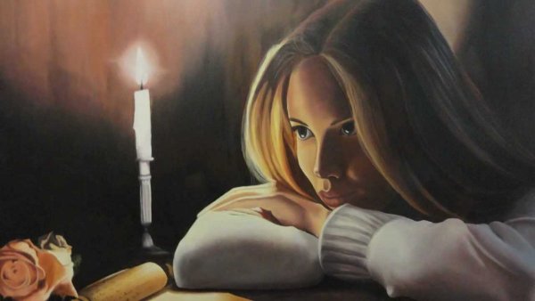 Молящаяся женщина в живописи