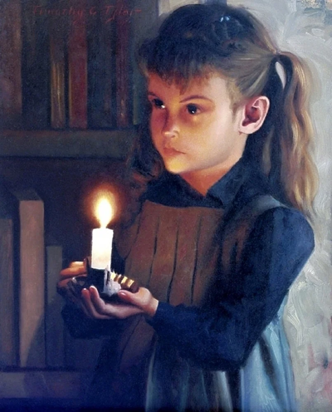 Человек со свечой