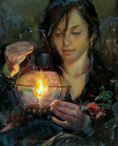 Художник Daniel Gerhartz свеча