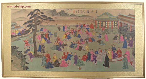 Картина СТО детей фен шуй