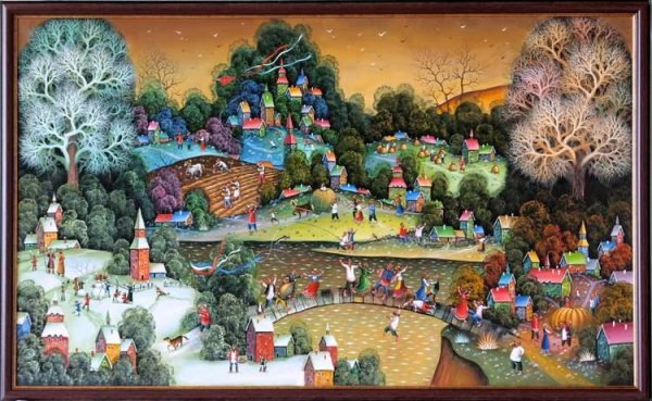 Картина сад наслаждений Иероним Босх