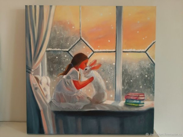 Кролик картина