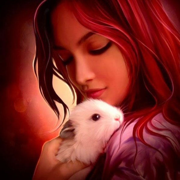 Алиса в стране чудес Алиса и кролик