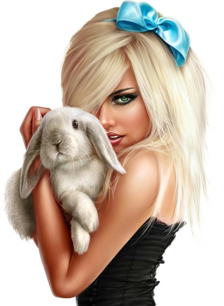 Кролик современная живопись