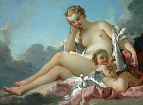 Франсуа Буше – Венера и Купидон