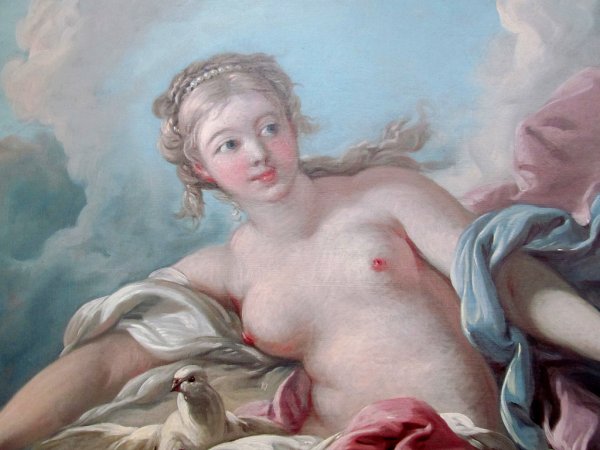 Франсуа Буше, «отдыхающая девушка», 1752