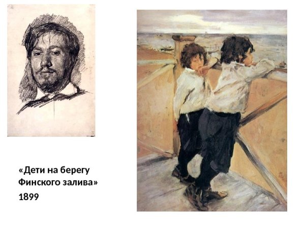 Портрет Мики Морозова Серов