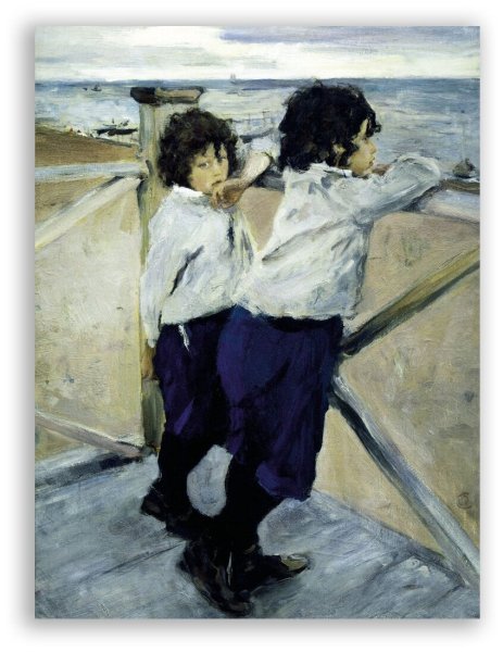 Художник-передвижник Серов Валентин Александрович