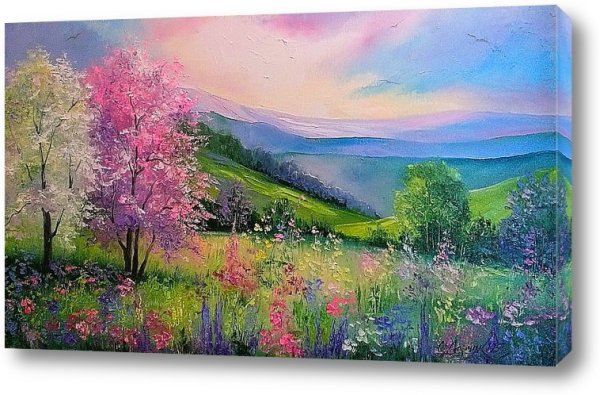 Картины мастихином масло Авангард