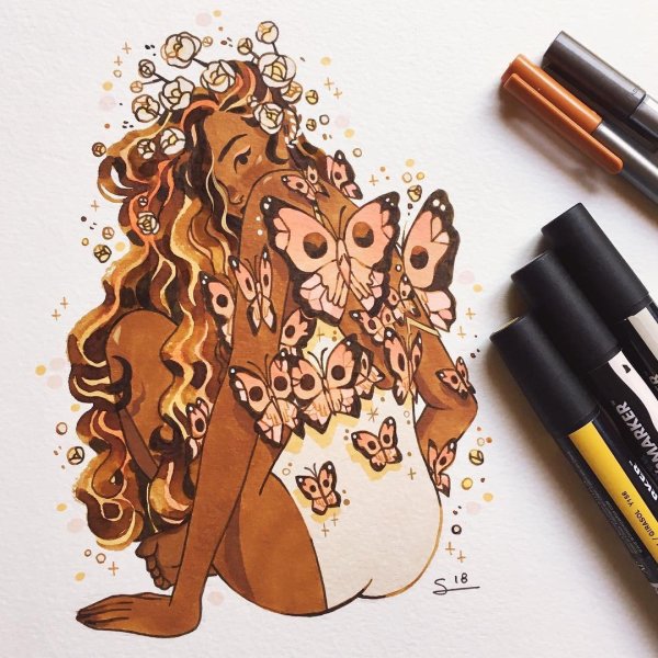 Иллюстрации Кэти Липскомб