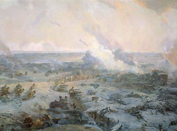 Финогенов художник Сталинградская битва