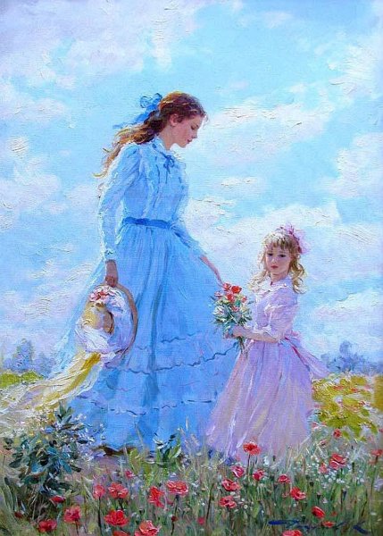 Константин Разумов картины дети