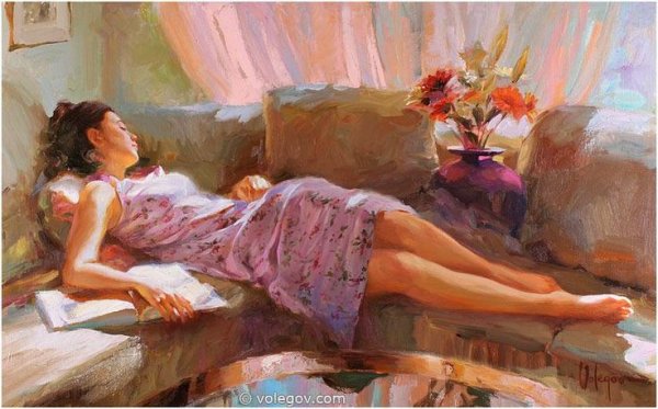 Художник Владимир Волегов картины утро