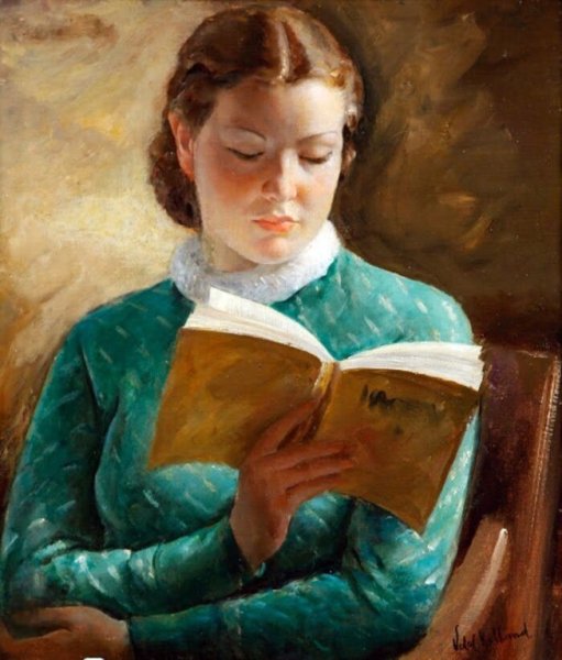 Немецкий художник Emil rau (1858-1937)