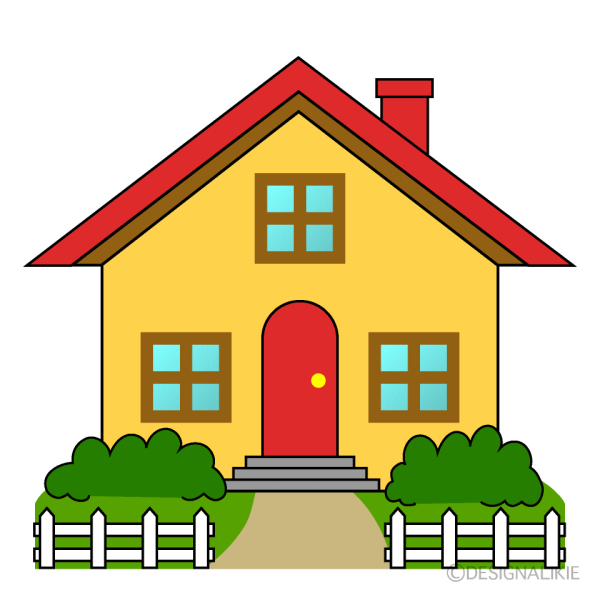 Домик рисунок