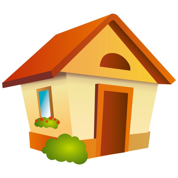 Мультяшные домики