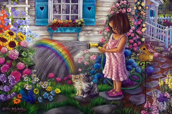 Яркие краски детства