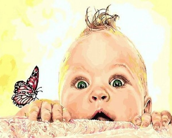 Художник Дональд Золан девочка