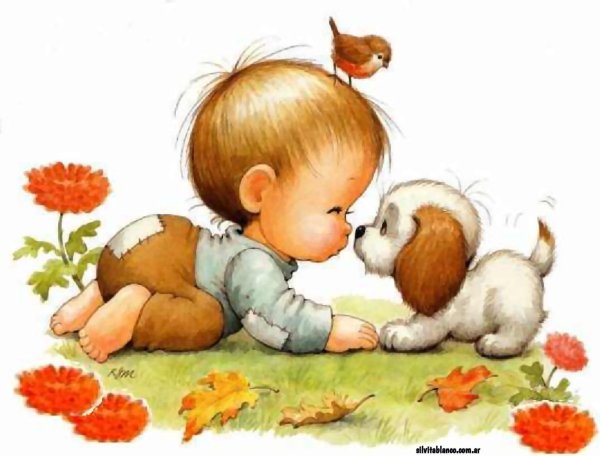 Детский фон