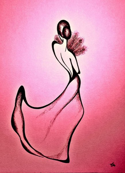 Картины Татьяны Марковцевой Силуэтные