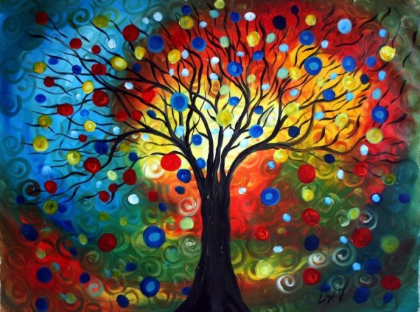 Картина дерево