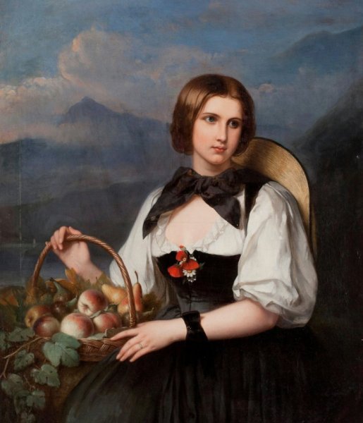 Эмиль Вернон женские портреты