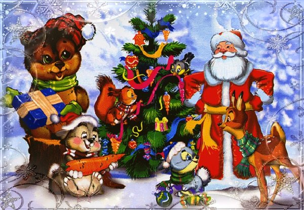 Новый год дети