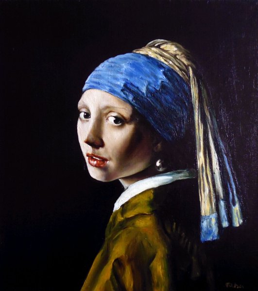 Johannes Vermeer девушка с жемчужной сережкой