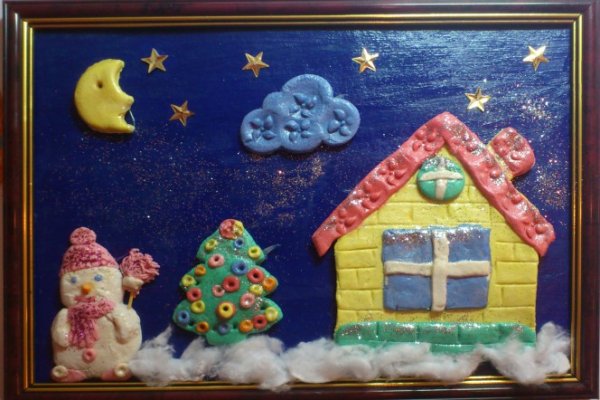 Панно на тему новый год в детский сад