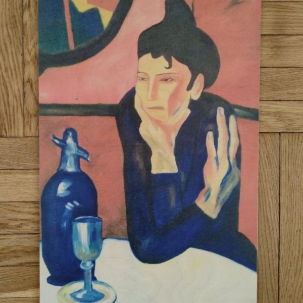 Любительница абсента Пабло Пикассо