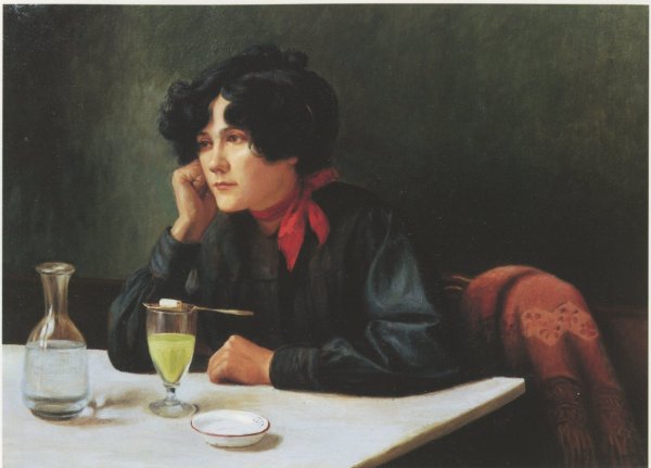 Пикассо любительница абсента картина