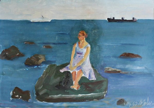 Картина девушки Кузнецов