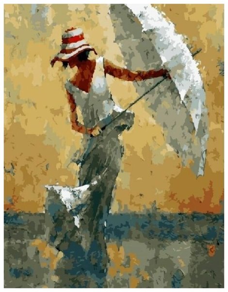 Картины девушка с зонтом Мария Подуева