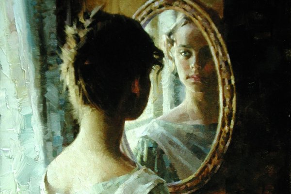 Портрет перед зеркалом