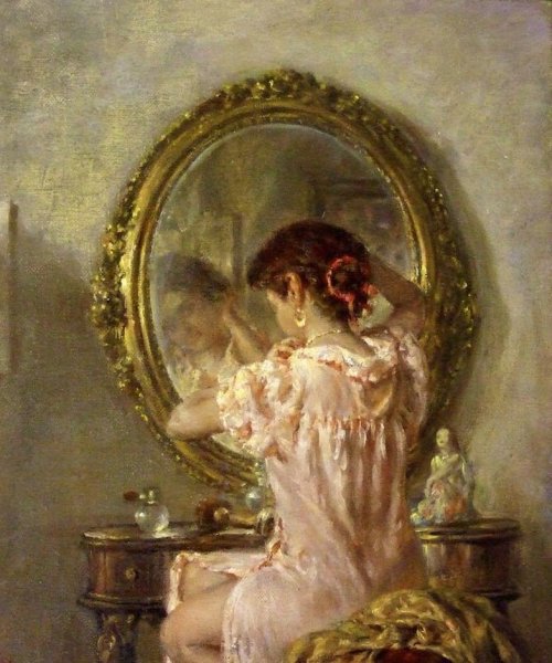 Шишкин перед зеркалом