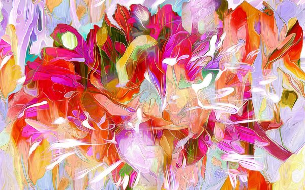 Яркие краски