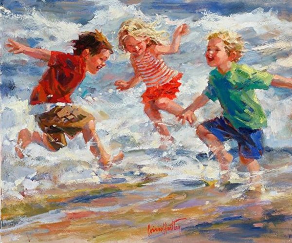 Художник Корин хартли