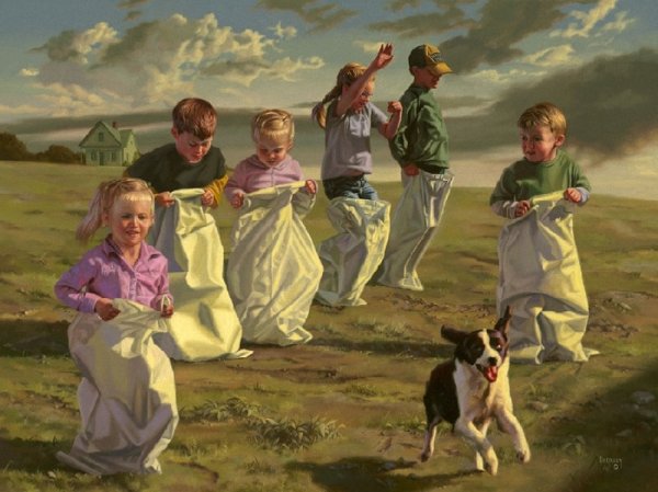 Детство картины известных художников