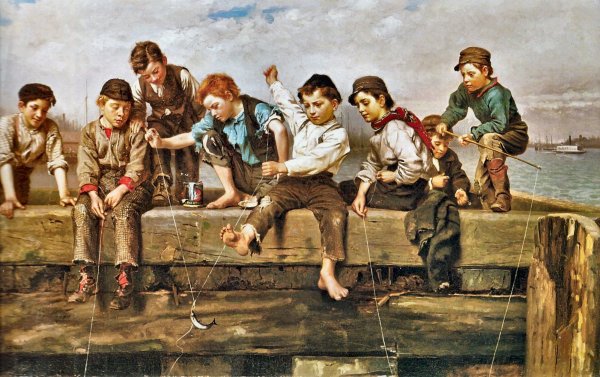 Портовые мальчишки
