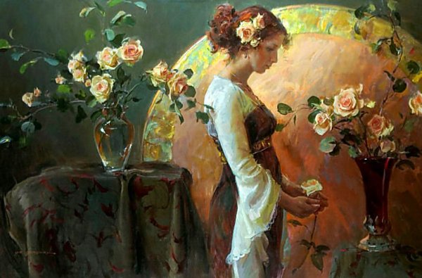 Французский художник Эмиль Вернон ( Emile Vernon 1872 — 1919),