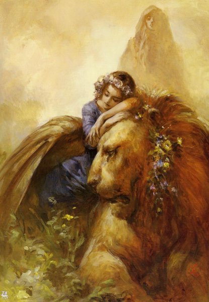 Девочка и Лев