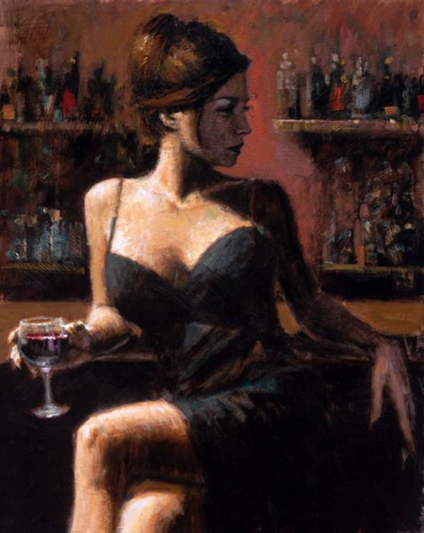 Фабиан Перез Анна в баре