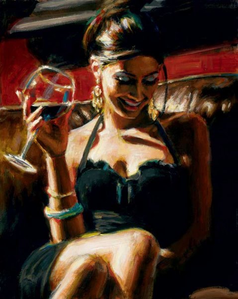 Ресторан картины Фабиан Перез