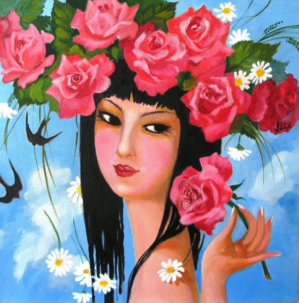 Портрет весны