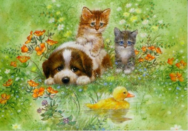 Картины с животными