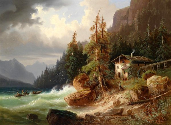 Альберт Ригер Albert Rieger 1834-1905