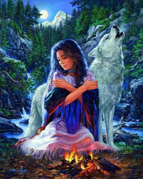 Художник Russ Docken индейцы