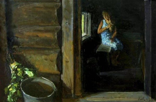 Ирина Рыбакова художник картины про баню